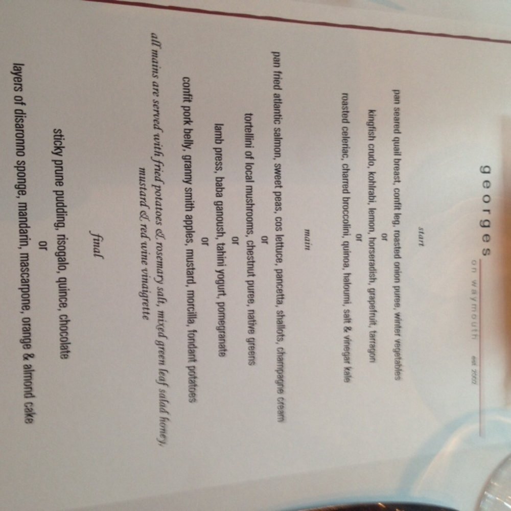 Georges on Waymouth - Business lunch menu - Middle Eastern Near Me - Adelaide, SA Georges on Waymouth - Business lunch menu - Middle Eastern Near Me - Adelaide, SA