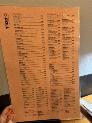 Menu photo 2 C Rolls Sushi Dallas, TX