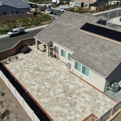 Newline Concrete & Pavers - Custom Travertine Paver Patio