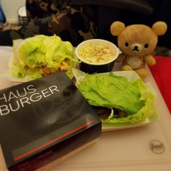 Dog Haus - Two wrapped in lettuce burgers! Keto-style. - Burgers Near Me - Los Angeles, California Dog Haus - Two wrapped in lettuce burgers! Keto-style. - Burgers Near Me - Los Angeles, California