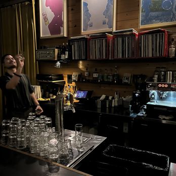 Stereo - Bar Area w/ the amazing bartender - Coffee & Tea Near Me - Atlanta, Georgia