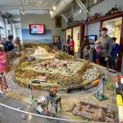 A.C. Gilbert Holiday Train Display
