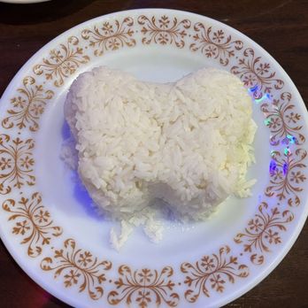 Thai Diamond Bar B Q - Steamed White Rice - Thai Near Me - Rancho Cucamonga, California