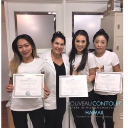 Nouveau Contour Hawaii Academy of Micropigmentation - November Graduates!