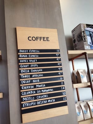 Menu photo 8 Blue Bottle Coffee - Arts District Los Angeles, CA Menu photo 8 Blue Bottle Coffee - Arts District Los Angeles, CA