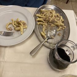 Osteria di Nonna Nina - The pasta was partly consumed