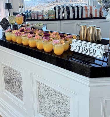 Women’s Business Event - We had the pleasure of providing our mobile bartending services for a Women’s Business Networking Event, where professionals came together to connect, collaborate, and celebrate. Our menu featured handcrafted signature cocktails made with fresh ingredients and beautifully presented with edible flowers, dehydrated citrus, cucumber ribbons, and premium garnishes. Every detail was designed to complement the elegant atmosphere while delivering a memorable guest experience. From setup to the final pour, Elysian Luxury Crafted was proud to help create a welcoming and sophisticated event for inspiring women in business. We look forward to serving many more networking events, corporate gatherings, and private celebrations.