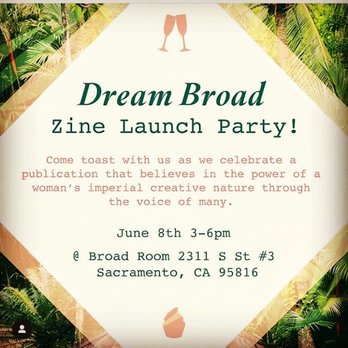 Broad Room Creative Collective - Invite to magazine launch - Art Galleries Near Me - Sacramento, California Broad Room Creative Collective - Invite to magazine launch - Art Galleries Near Me - Sacramento, California