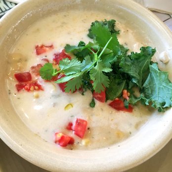 Monkeypod Kitchen - Coco Corn Chowder - New American Near Me - Lahaina, Hawaii
