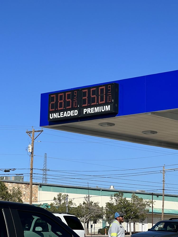 SAM’S CLUB FUEL CENTER Updated August 2024 11360 Pellicano Dr, El