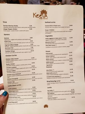 Menu photo 6 Keeva Indian Kitchen San Francisco, CA Menu photo 6 Keeva Indian Kitchen San Francisco, CA