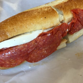 Luca Brasi's Deli - Little Petey (Pepperoni, Fresh Mozzarella & Sun Dried Tomatoes) - Delis Near Me - Hoboken, New Jersey