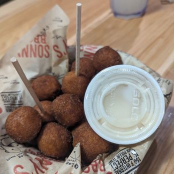 Sonny's BBQ - Cinnamon cake balls - Barbeque Near Me - Alachua, Florida