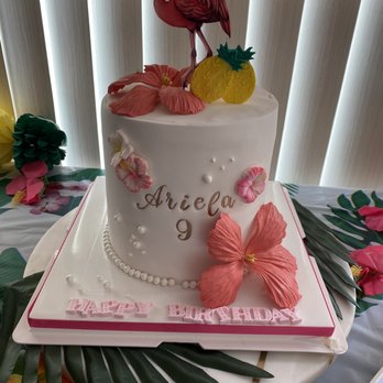 DH Cake Studio - Ariela 9th Birthday cake - Cupcakes Near Me DH Cake Studio - Ariela 9th Birthday cake - Cupcakes Near Me
