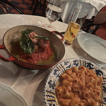 Carbone - Meat Balls and Spicy Rigatoni - Italian Near Me - New York, New York Carbone - Meat Balls and Spicy Rigatoni - Italian Near Me - New York, New York