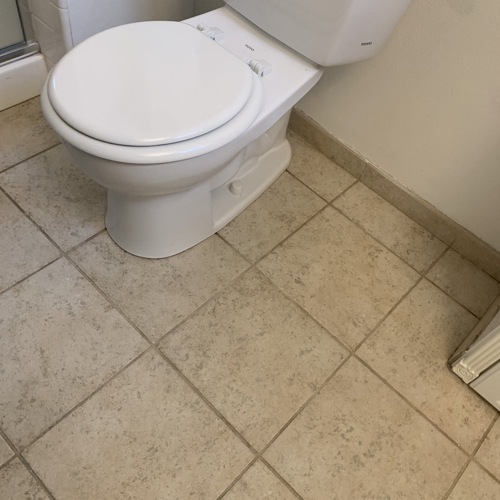 The Grout Wizard - Restored master bathroom floor - Grout Services Near Me The Grout Wizard - Restored master bathroom floor - Grout Services Near Me