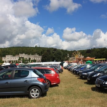 West Dean Gardens - View towards West Dean from the car park - Parks Near Me - Chichester, WSX