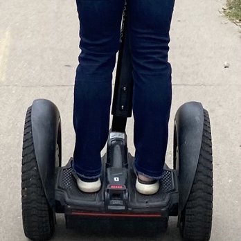 Rocky Top Glide - Poorly maintained Segway with right leaning steering bar. - Tours Near Me - Denver, Colorado