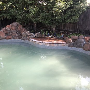 Elite Pool Tile Cleaning - After - Pool Cleaners Near Me - Sloughhouse, California