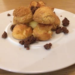 Choux à la châtaigne et kalamansi