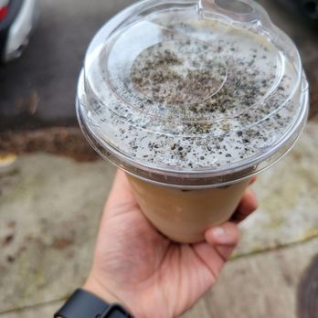 Abba Coffee Roasters - Black sesame cream - Coffee & Tea Near Me - Portland, Oregon Abba Coffee Roasters - Black sesame cream - Coffee & Tea Near Me - Portland, Oregon
