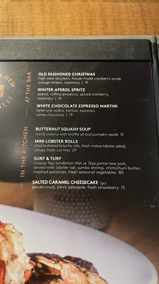Menu photo 5 Moxies Boston, MA