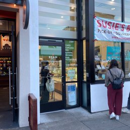 Exterior outside entrance of SusieCakes - Exterior - San Francisco, California Exterior outside entrance of SusieCakes - Exterior - San Francisco, California