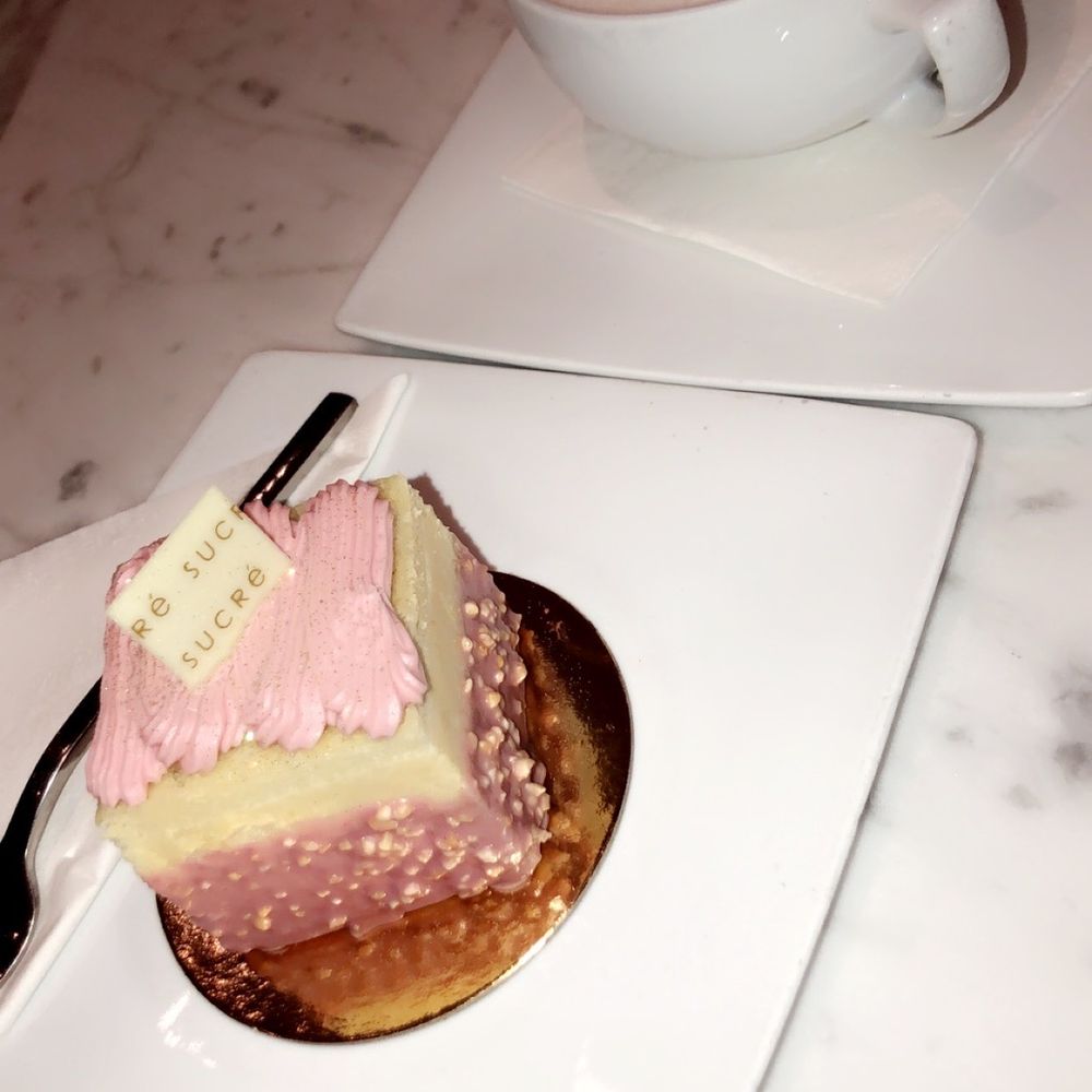Sucré - Layered Cake Lavender London Fog - Desserts Near Me - New Orleans, Louisiana Sucré - Layered Cake Lavender London Fog - Desserts Near Me - New Orleans, Louisiana