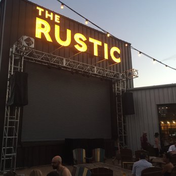 The Rustic - Beautoful outdoor stage - New American Near Me - Dallas, Texas
