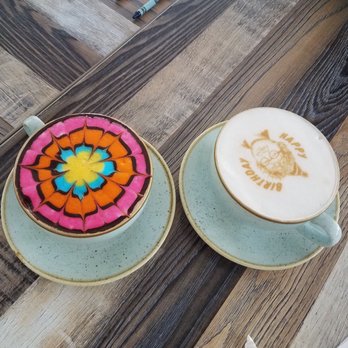 Wild Oak Cafe - love their design of coffee - Cafes Near Me - Glendale, California