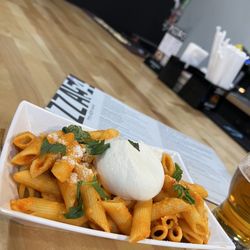 Pizza 54 - Dinner special, penne vodka w/ burrata