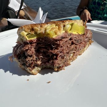 Chambo's Italian Deli - This is what's left of the pastrami on rye. Fabulous! - Sandwiches Near Me - Deep River, Connecticut Chambo's Italian Deli - This is what's left of the pastrami on rye. Fabulous! - Sandwiches Near Me - Deep River, Connecticut