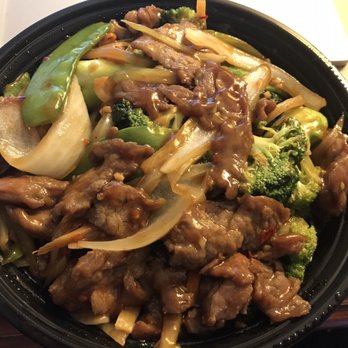 Golden House - Szechuan Beef, Large, Take-out - Chinese Near Me - Bethesda, Maryland
