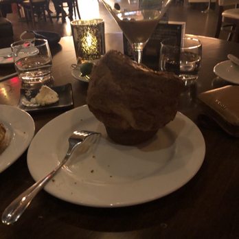David Burke Prime - The bread. It looks like a muffin but it's hollow inside and tastes great - Steakhouses Near Me - Mashantucket, Connecticut