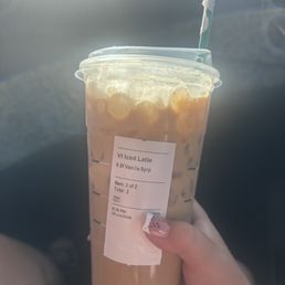 Iced Vanilla Protein Latte