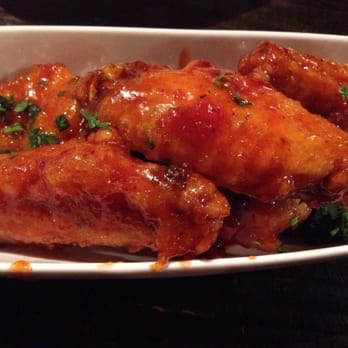 Common Theory - Sweet & spicy wangs...now these bad boys are BOMB . Moist inside, crunchy outside, just perfection!! - Gastropubs Near Me - San Diego, California Common Theory - Sweet & spicy wangs...now these bad boys are BOMB . Moist inside, crunchy outside, just perfection!! - Gastropubs Near Me - San Diego, California