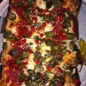 Ace's Pizza - 3 pepper pizza! - Pizza Near Me - Brooklyn, New York