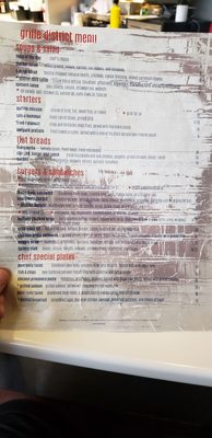 Menu photo 5 Grille District Arlington, VA