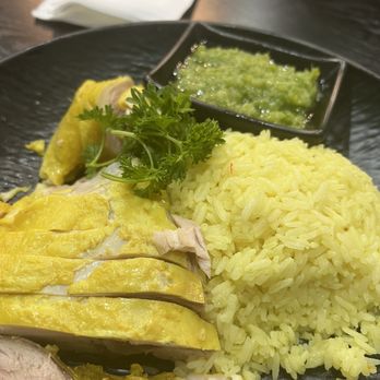 Barzar Eatery - Hainanese Chicken with ginger sauce - Indonesian Near Me - Vacaville, California Barzar Eatery - Hainanese Chicken with ginger sauce - Indonesian Near Me - Vacaville, California