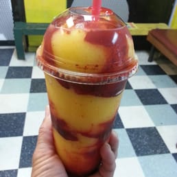 The famous mangonada!! The famous mangonada!!