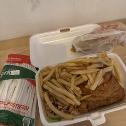 China Sun - Did not give me any utensils so I had to buy a whole pack of forks. Good job