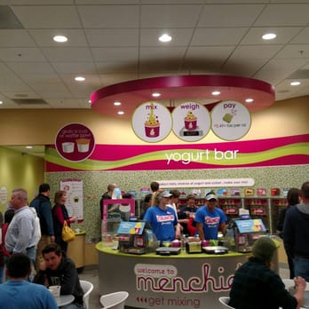 Menchie's Frozen Yogurt - This place is BIZZZZEEE - Ice Cream & Frozen Yogurt Near Me - Valencia, California