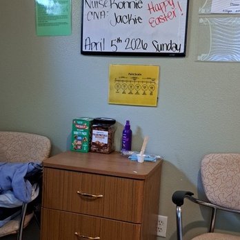 Oak Fence Congregate - Dry erase board with info for patients - Skilled Nursing Near Me - Lancaster, California Oak Fence Congregate - Dry erase board with info for patients - Skilled Nursing Near Me - Lancaster, California