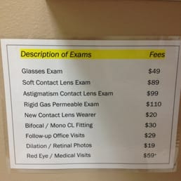 Getting the Eye exam for contact lens + eye glasses for $89 Getting the Eye exam for contact lens + eye glasses for $89