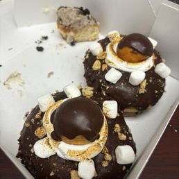 S'mores donut after the Oreo ones were devoured