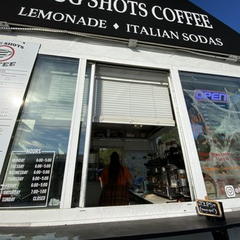 Mug Shots Coffee - the front window of a coffee shop - Coffee & Tea Near Me - Malvern, Arkansas
