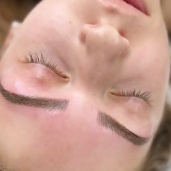 A Beauty By Design Academy - Nano Lami Brows: creator- Mona Lisa @abeautybydesign