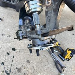 JC Multiservice - CV Axle, wheel bearing, and sway bar link replacement