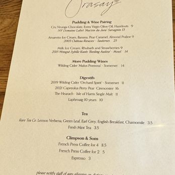 Orasay - Seafood Near Me - London, XGL