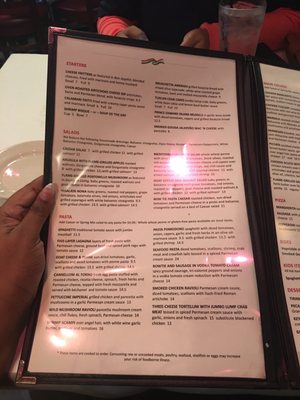 Menu photo 8 Amerigo Italian Restaurant Memphis, TN